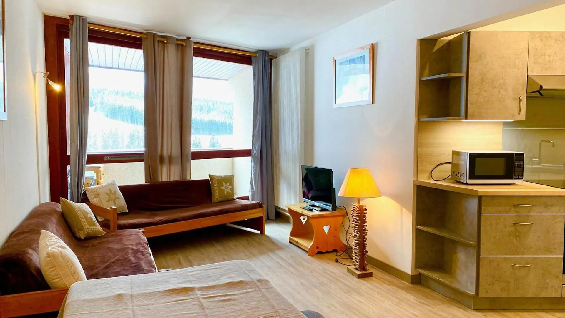 Appartement Lumineux 3 Pieces Au Pied Des Pistes Avec Balcon A Villard-De-Lans - Fr-1-515-6 צרפת